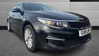 Used Kia Optima 141 HP (103 kW) 2017 Black Estate