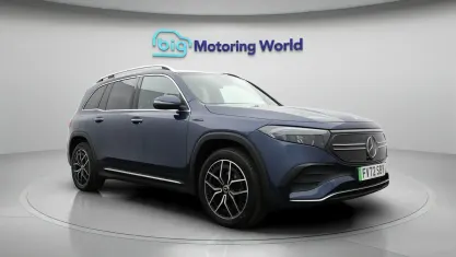 Used Mercedes EQB350 AMG line 214 kW (292 HP) 2023 Blue SUV