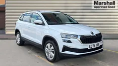 White Used 2024 Skoda Karoq SE Drive SUV | £20,690 (Fair price)