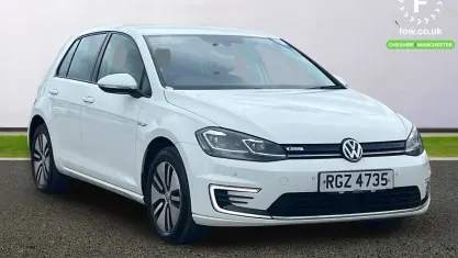 Used VW e-Golf 99 kW (135 HP) 2019 White Hatchback