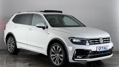 White Used 2021 VW Tiguan Allspace R-line SUV | £25,500 (Fair price)