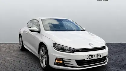 Used VW Scirocco R-line 184 HP (135 kW) 2017 White Coupe
