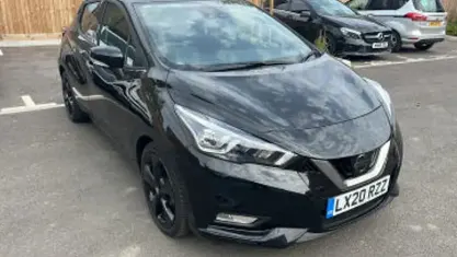 Used Nissan Micra N-TEC 101 HP (74 kW) 2020 Black Hatchback