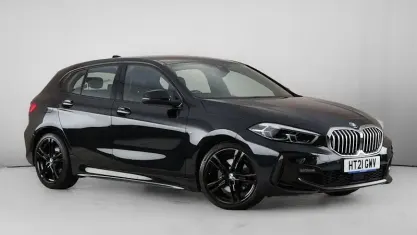 Used BMW 118 M Sport 136 HP (100 kW) 2021 Black Hatchback