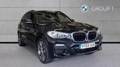 Black Used 2019 BMW X3 M Sport SUV | £25,995 (Fair price)