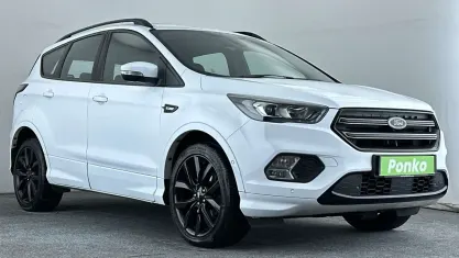 Used Ford Kuga ST-Line X 120 HP (88 kW) 2018 White SUV