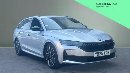Used Skoda Octavia SportLine 150 HP (110 kW) 2025 Silver Estate
