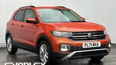 Orange Used 2021 VW T-Cross Active SUV | £16,551 (Fair price)