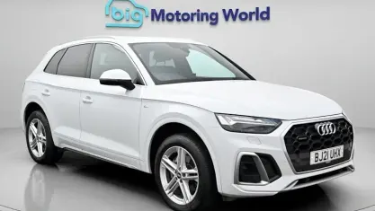 Used Audi Q5 S-Line 204 HP (150 kW) 2021 White SUV