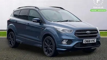 Used Ford Kuga ST-Line X 176 HP (129 kW) 2019 Blue SUV