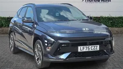 Used Hyundai Kona N Line 129 HP (94 kW) 2025 Blue SUV