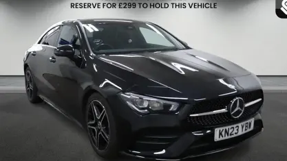 Used Mercedes CLA200 Executive 163 HP (119 kW) 2022 Black Coupe