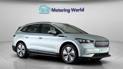Silver Used 2021 Skoda Enyaq iV Loft SUV | £13,300 (Fair price)