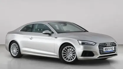 Used Audi A5 190 HP (139 kW) 2017 Silver Coupe