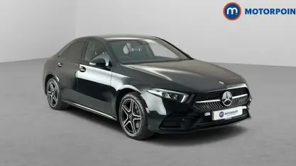 Used Mercedes A250 AMG line 218 HP (160 kW) 2021 Black Sedan