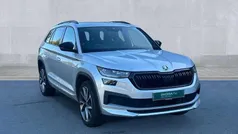 Brilliant silver metallic Used 2022 Skoda Kodiaq SportLine SUV | £28,950 (Fair price)