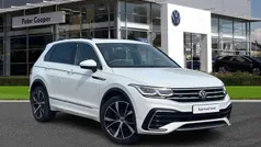 White Used 2022 VW Tiguan R-line SUV | £28,991 (Fair price)