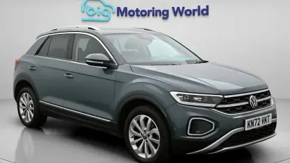 Used VW T-Roc Style 150 HP (110 kW) 2023 Blue SUV