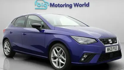 Used Seat Ibiza FR 110 HP (80 kW) 2021 Blue Hatchback