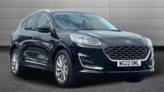 Black Used 2022 Ford Kuga Vignale SUV | £22,191 (Fair price)