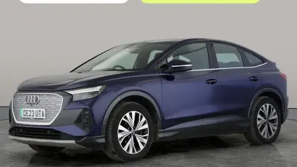 Used Audi Q4 Sportback e-tron Sport 150 kW (204 HP) 2023 Blue SUV