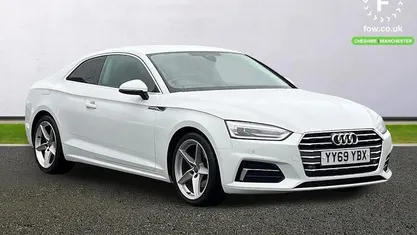 White Used 2020 Audi A5 Sport Coupe | £14,799 (Super price)
