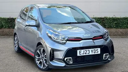 Begagnad Kia Picanto GT-Line 67 HK (49 kW) 2023 Grå Halvkombi