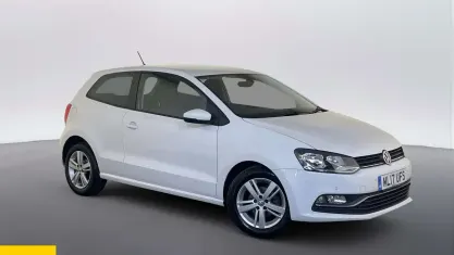 Used VW Polo Edition 90 HP (66 kW) 2017 White Hatchback