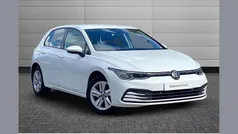 White Used 2022 VW Golf VIII Life Hatchback | £16,550 (Fair price)