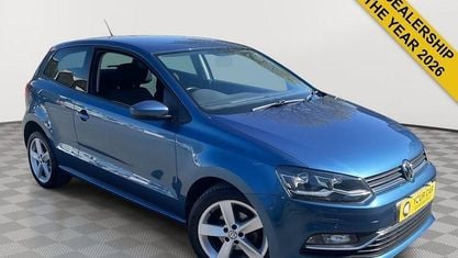 Używany VW Polo SEL 90 KM (66 kW) 2016 Niebieski Hatchback