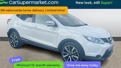 Used Nissan Qashqai Tekna 131 HP (96 kW) 2017 White SUV