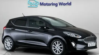 Used Ford Fiesta Titanium 125 HP (91 kW) 2021 Black Hatchback