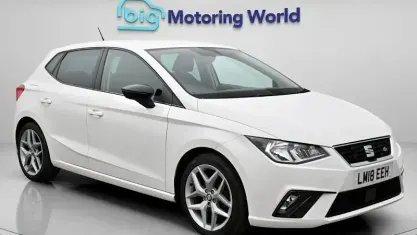 Begagnad Seat Ibiza FR 116 HK (85 kW) 2018 Vit Halvkombi