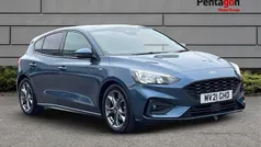 Blue Used 2021 Ford Focus ST-Line Hatchback | £13,495 (Good price)