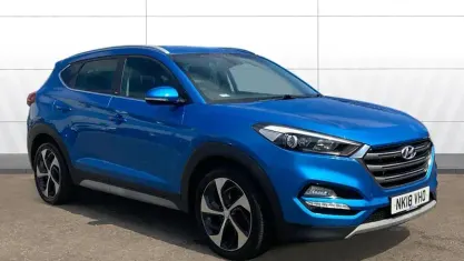 Used Hyundai Tucson Edition 177 HP (130 kW) 2018 Blue SUV