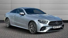 Silver Used 2021 Mercedes E220 AMG Line Premium Coupe | £23,995 (Fair price)