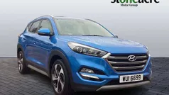 Blue Used 2018 Hyundai Tucson Edition SUV | £12,995 (Fair price)