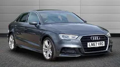 Grey Used 2017 Audi A3 S-Line Sedan | £17,350 (Fair price)