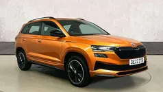 Orange Used 2022 Skoda Karoq SportLine SUV | £26,311 (Fair price)