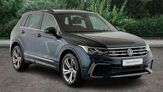 Nightshade blue Used 2024 VW Tiguan R-line Edition SUV | £30,990 (Fair price)