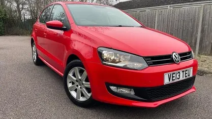 Used VW Polo Edition 60 HP (44 kW) 2013 Red Hatchback