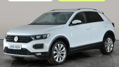 Used VW T-Roc SEL 116 HP (85 kW) 2018 White SUV