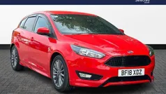 Red Used 2018 Ford Focus ST-Line Hatchback | £9,690 (Good price)
