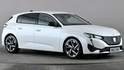 Used Peugeot 308 Allure Premium 131 HP (96 kW) 2023 White Hatchback
