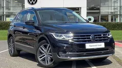 Black Used 2020 VW Tiguan Elegance SUV | £21,995 (Fair price)