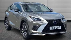 Sonic titanium Used 2018 Lexus NX300h Sport Line SUV | £19,550 (Fair price)