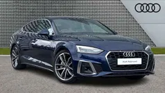 Blue Used 2024 Audi A5 Sportback S-Line Hatchback | £31,990 (Fair price)