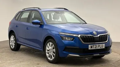 Used Skoda Kamiq SE 110 HP (80 kW) 2021 Blue SUV