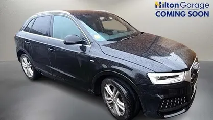 Used Audi Q3 S-Line 150 HP (110 kW) 2017 Black SUV