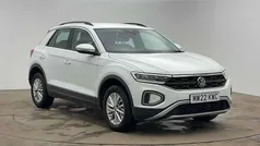 White Used 2022 VW T-Roc Life SUV | £22,491 (Fair price)
